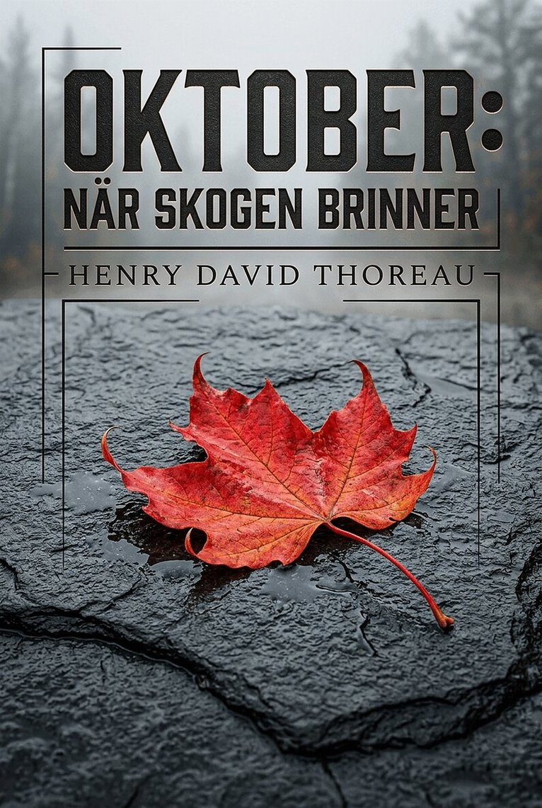 Henry David Thoreau - Oktober: När skogen brinner, E-bok