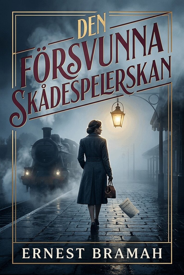 Ernest Bramah - Den försvunna skådespelerskan, E-bok