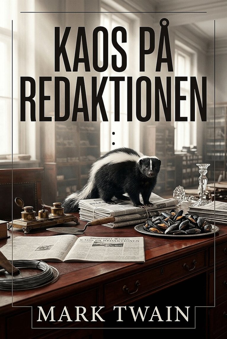 Mark Twain - Kaos på redaktionen, E-bok