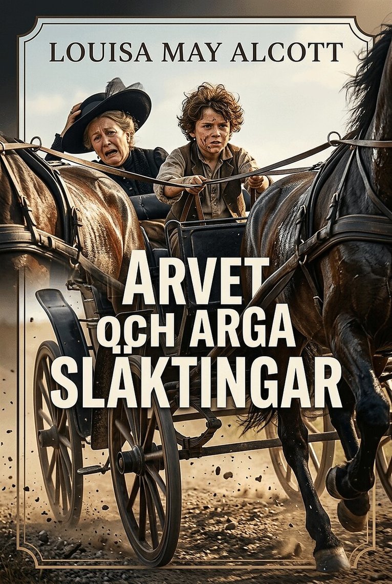Louisa May Alcott - Arvet och arga släktingar, E-bok
