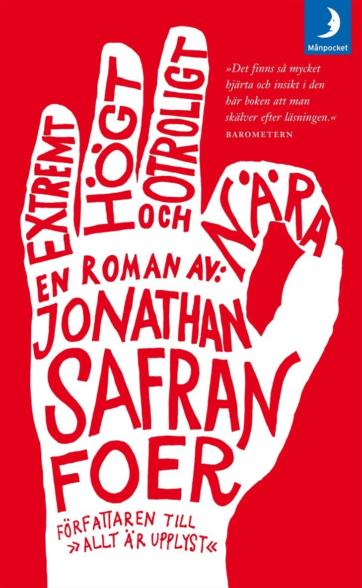 Jonathan Safran Foer - Extremt högt och otroligt nära, Pocket