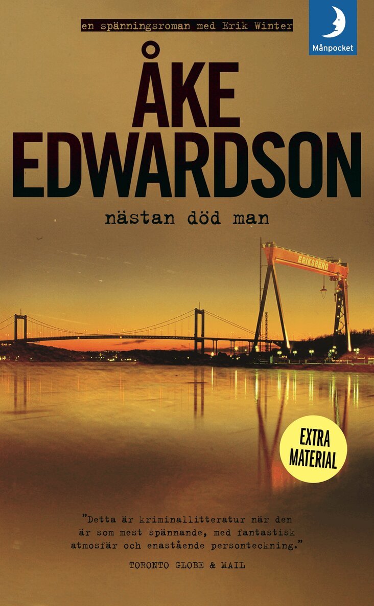 Åke Edwardson - Nästan död man, Pocket