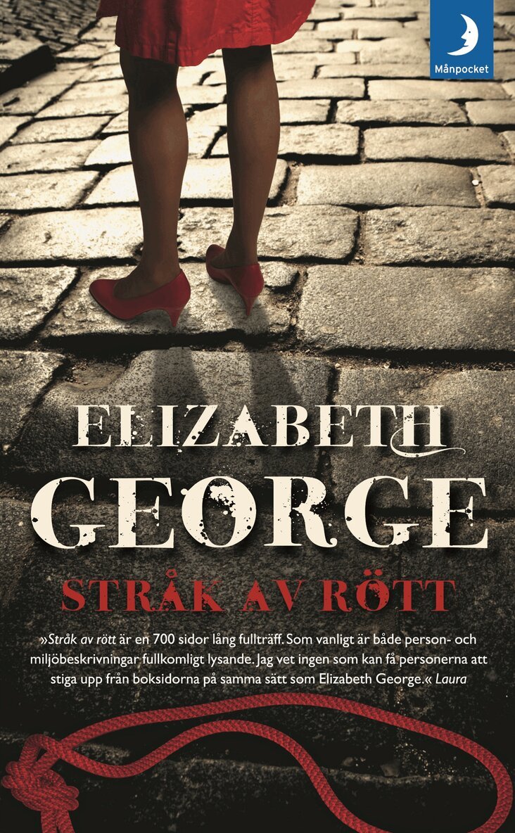 Elizabeth George - Stråk av rött, Pocket