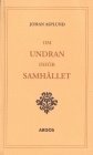 Om undran infr samhllet