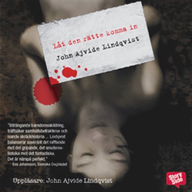 John Ajvide Lindqvist - Låt den rätte komma in, Ljudbok