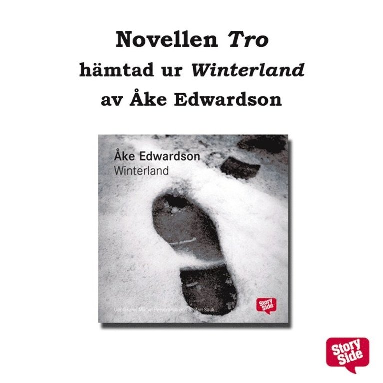 Åke Edwardson - Tro, Ljudbok