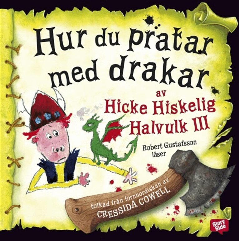 Cressida Cowell - Hur du pratar med drakar, Ljudbok