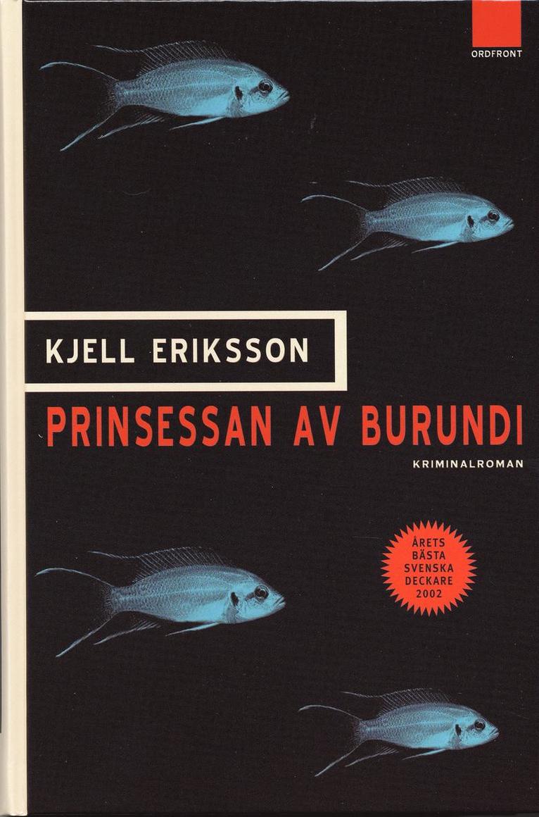 Kjell Eriksson - Prinsessan av Burundi, Kartonnage