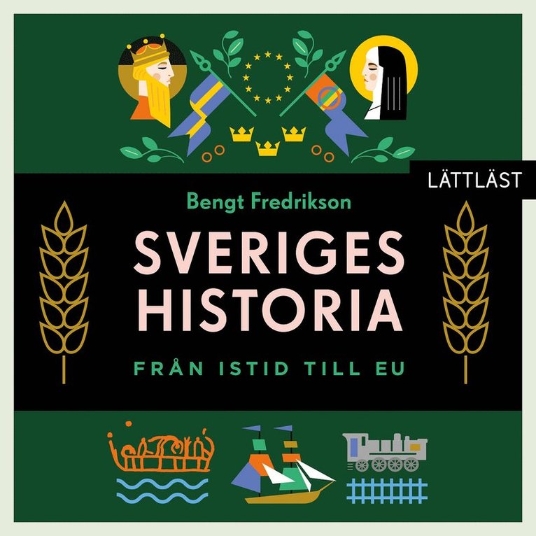 Bengt Fredrikson - Sveriges historia – Från istid till EU (lättläst), Ljudbok