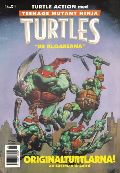 Kevin Eastman - Ur kloakerna, Häftad