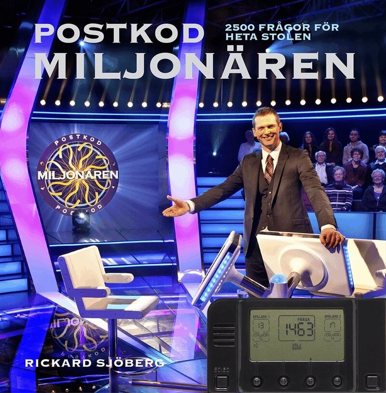 Rickard Sjöberg, Lena Lind Brynstedt, Kalle Löfberg, Michael Netterstad - Postkodmiljonären. 2 500 frågor för heta stolen, Inbunden
