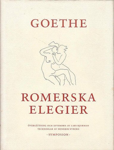 Johann Wolfgang von Goethe Romerska elegier