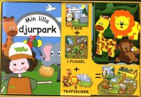 e-Bok Min lilla djurpark (bok, pussel och figurer)