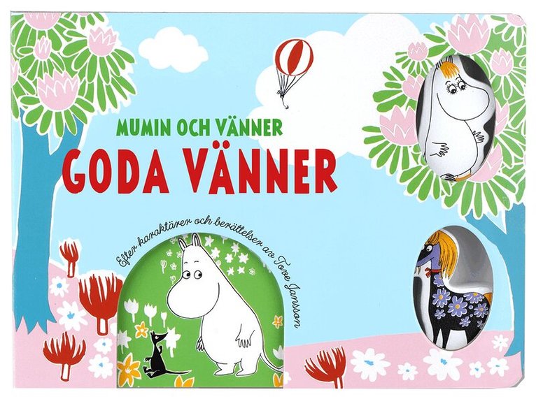 Mumin och vänner - Goda vänner, Kartonnage