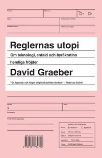 Reglernas utopi : om teknologi, enfald och byråkratins hemliga fröjder