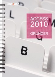 e-Bok Access 2010 Grunder