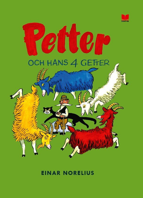 Petter och hans fyra getter (rea), Kartonnage