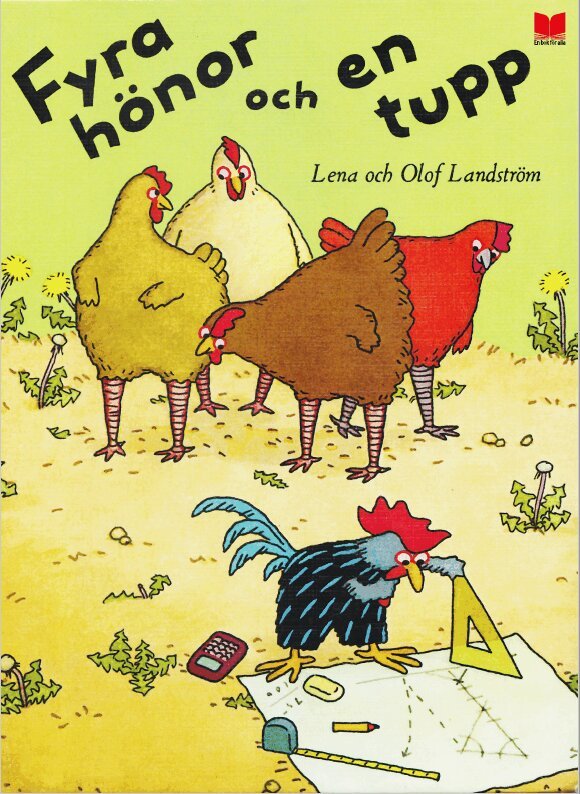 Lena Landström, Olof Landström - Fyra hönor och en tupp, Inbunden
