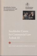 Stockholm Centre for Commercial Law årsbok. 3