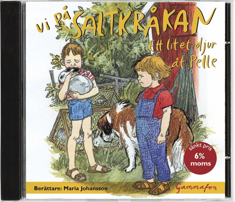 Astrid Lindgren - Vi på Saltkråkan - Ett litet djur åt Pelle, CD-bok