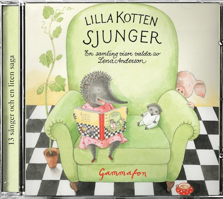 Lena Andersson - Lilla kotten sjunger : en samling visor, CD-bok