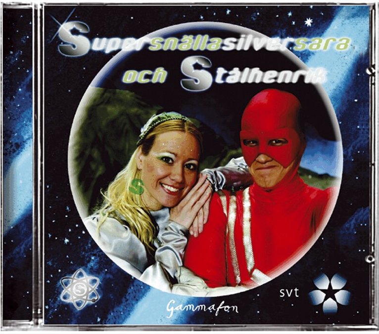 Sara K Edwardsson - Supersnällasilversara och Stålhenrik, CD-bok