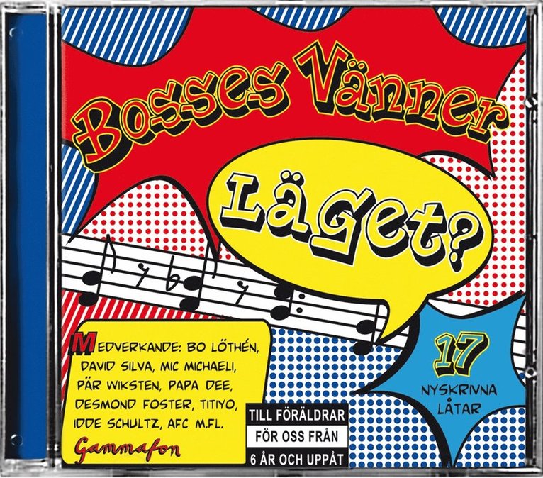 Bosse Löthén - Läget? : Bosses vänner, CD-bok