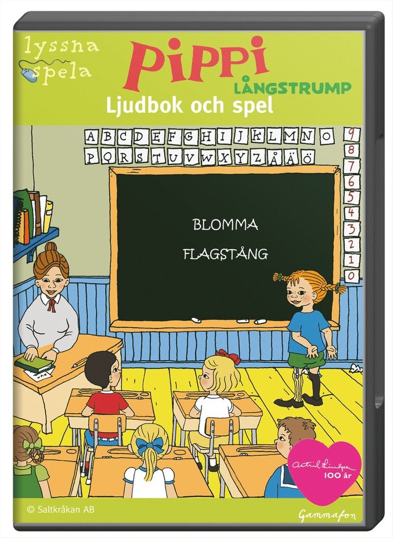 Astrid Lindgren - Pippi Långstrump. Ljudbok och spel, Övrigt