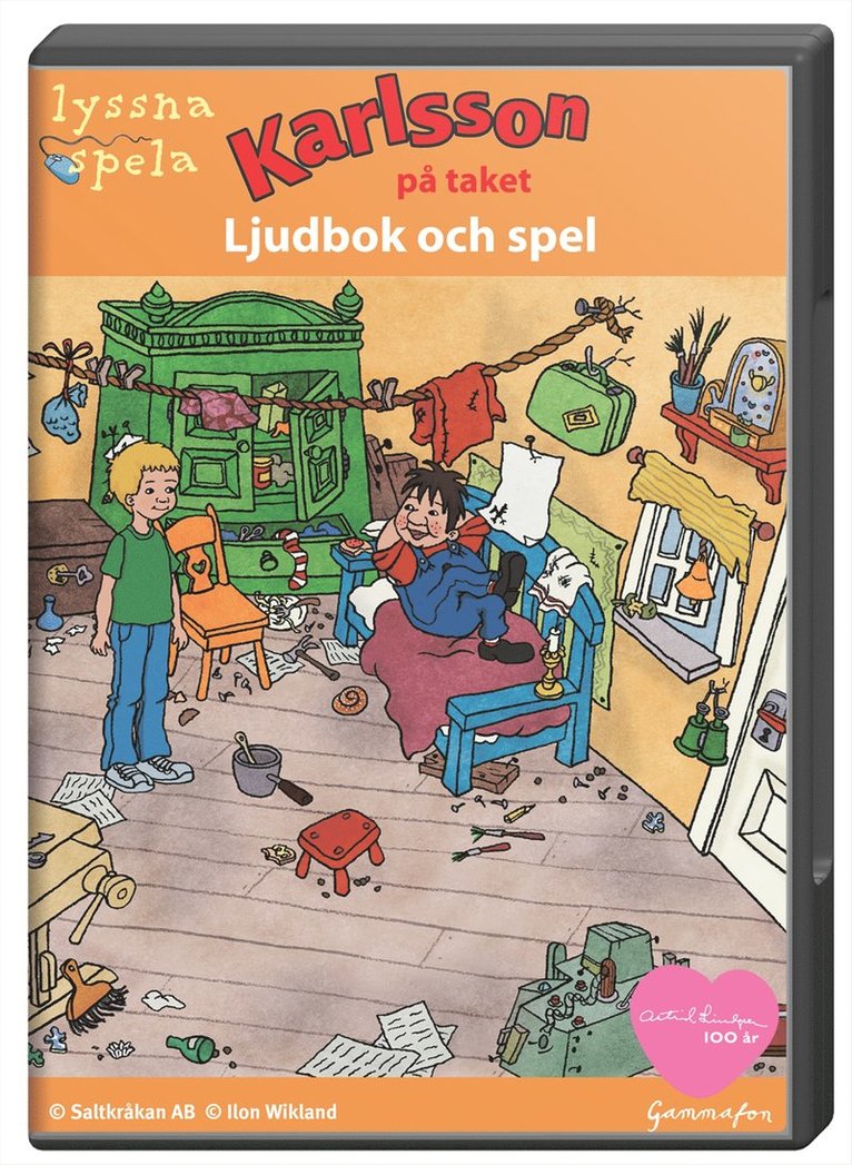 Astrid Lindgren - Karlsson på taket. Ljudbok och spel, Övrigt
