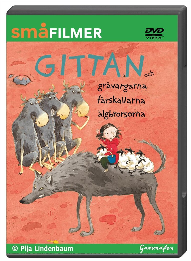 Pija Lindenbaum - Gittan : och gråvargarna, fårskallarna, älgbrorsorna, Övrigt