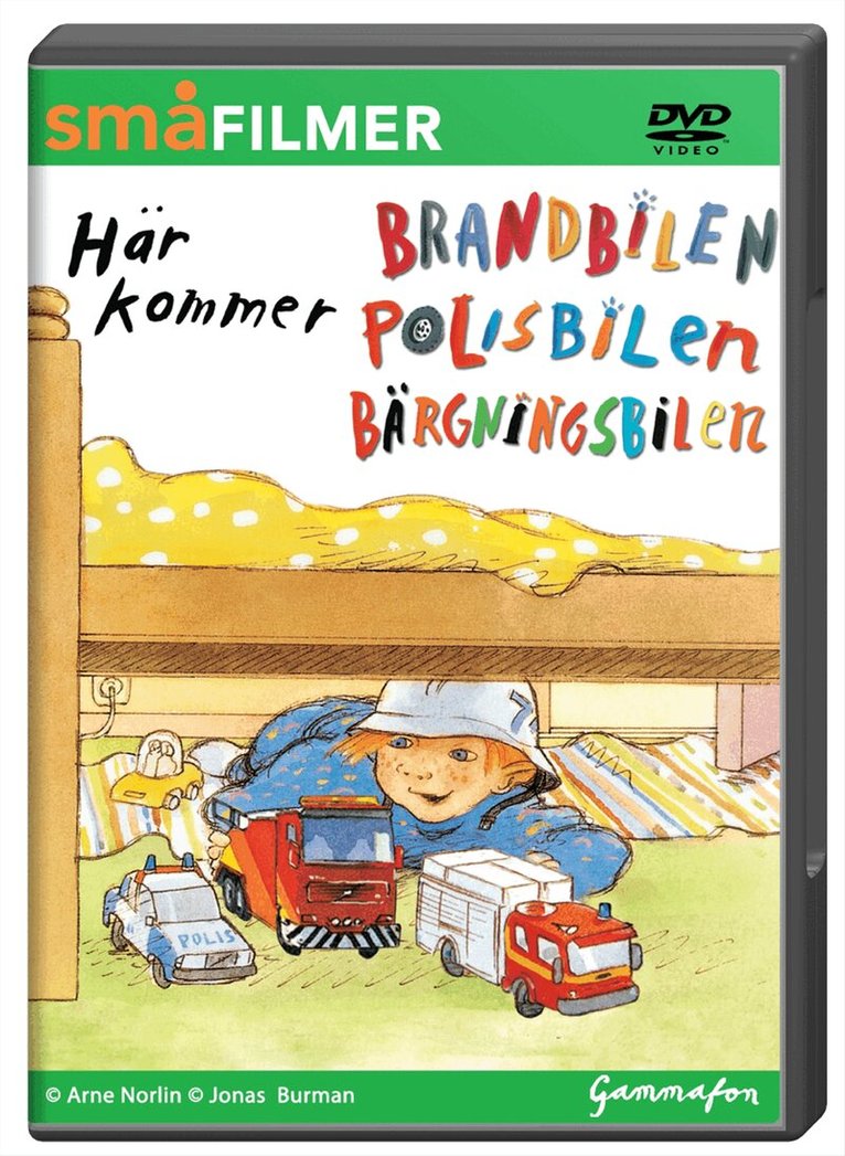 Arne Norlin - Här kommer brandbilen, polisbilen, bärgningsbilen, Övrigt