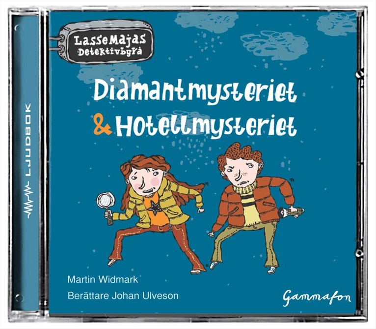 Martin Widmark - Diamantmysteriet ; Hotellmysteriet :  samlingsvolym, CD-bok