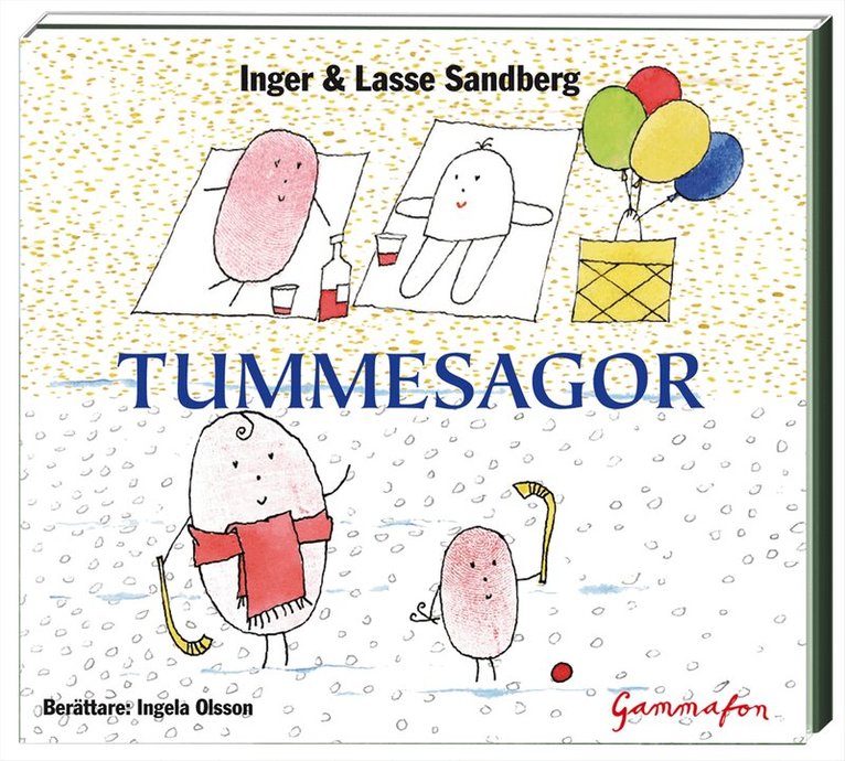 Inger Sandberg, Lasse Sandberg - Tummesagor, CD-bok