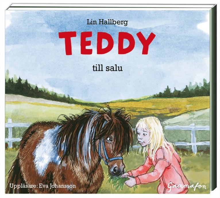 Lin Hallberg - Teddy till salu, CD-bok