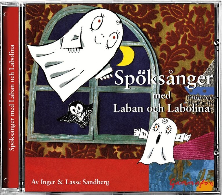 Inger Sandberg, Lasse Sandberg - Spöksånger med Laban och Labolina, CD-bok