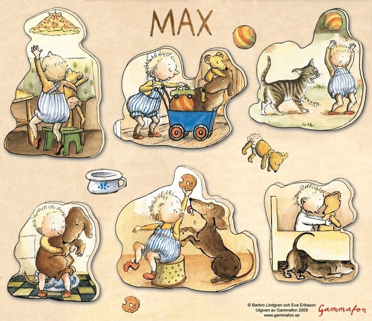 Barbro Lindgren - Max - babypussel, Övrigt