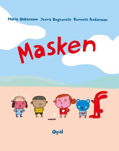 Marie Oskarsson, Jeeva Raghunath, Kenneth Andersson Masken