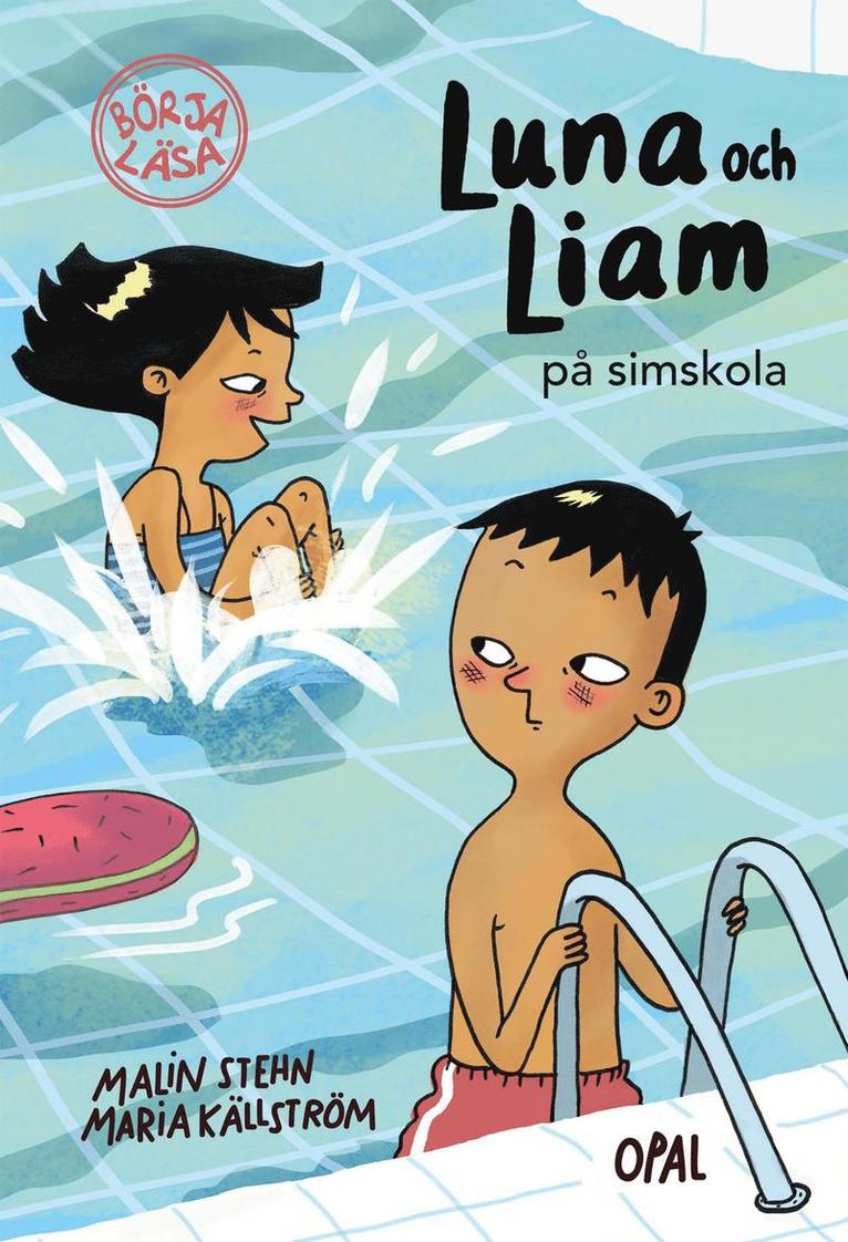 Malin Stehn - Luna och Liam på simskola, E-bok
