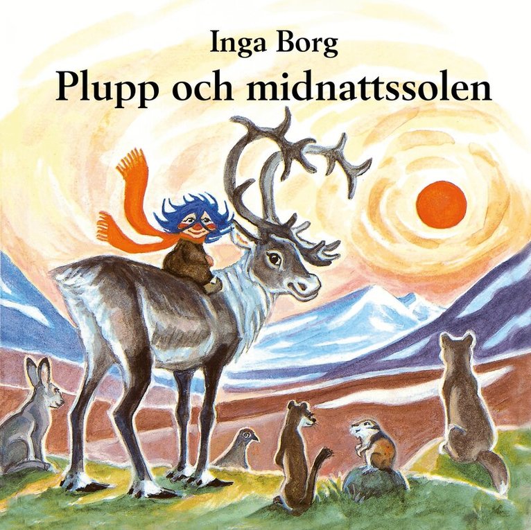 Inga Borg - Plupp och midnattssolen, E-bok