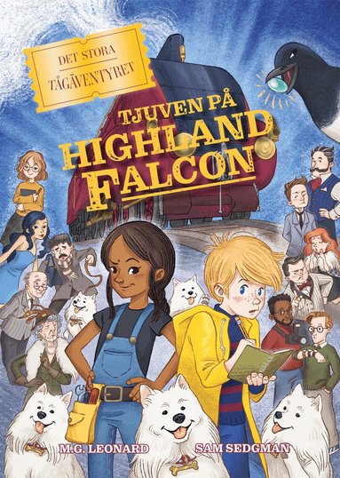 M. G. Leonard, Sam Sedgman - Tjuven på Highland Falcon, E-bok