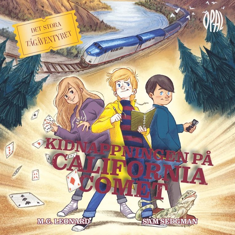 M. G. Leonard, Sam Sedgman - Kidnappningen på California Comet, Ljudbok