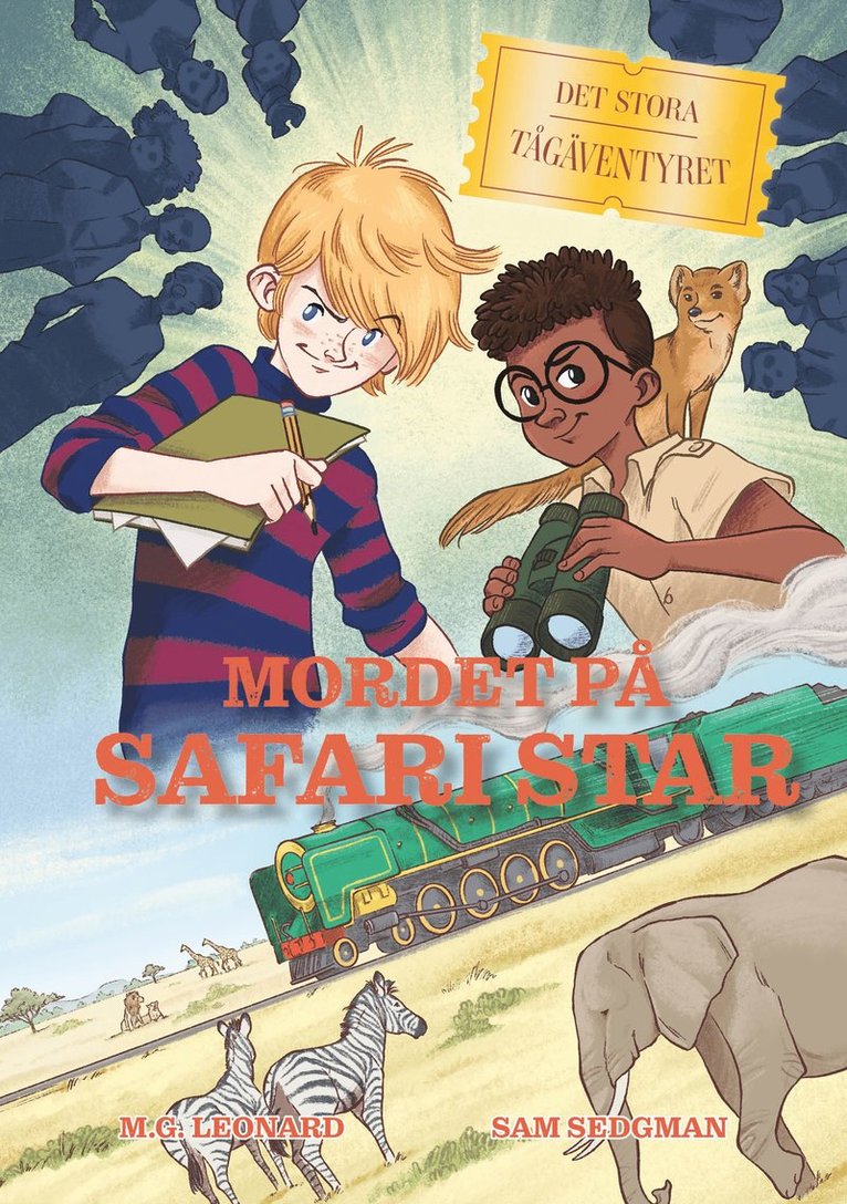 M. G. Leonard, Sam Sedgman - Mordet på Safari Star, E-bok