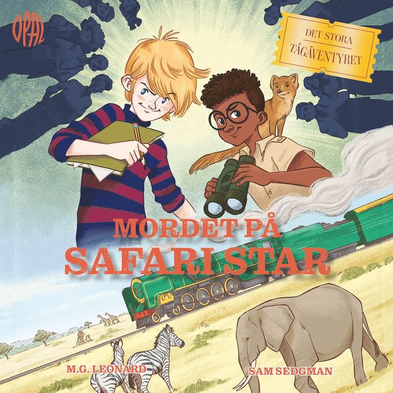 M. G. Leonard, Sam Sedgman - Mordet på Safari Star, Ljudbok