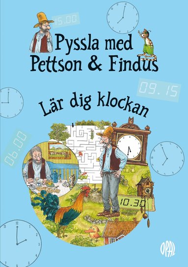 Sven Nordqvist, Anja Eriksson - Lär dig klockan, Häftad