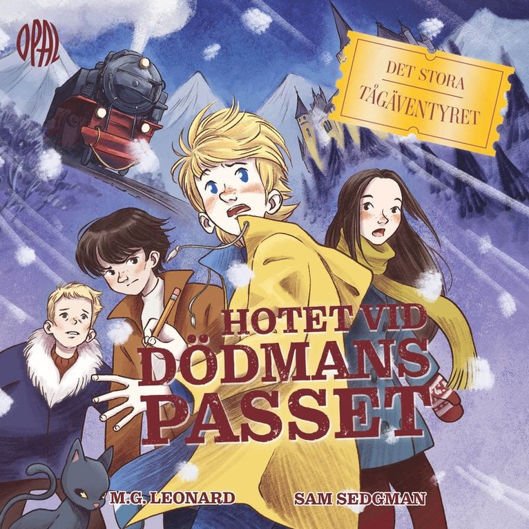 M. G Leonard, Sam Sedgman - Hotet vid Dödmanspasset, Ljudbok