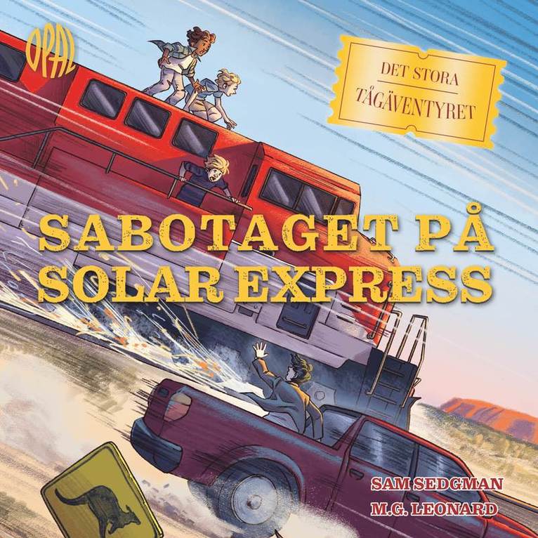 M.G. Leonard, Sam Sedgman - Sabotaget på Solar express, Ljudbok