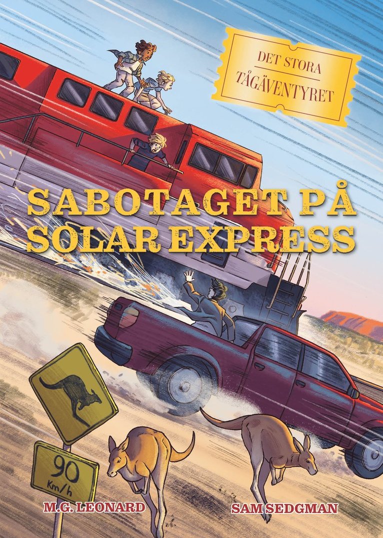 M.G. Leonard, Sam Sedgman - Sabotaget på Solar express, E-bok