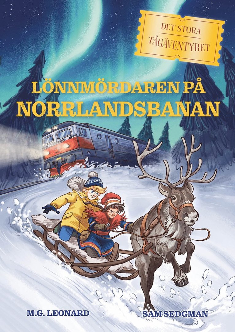 M.G. Leonard, Sam Sedgman - Lönnmördaren på Norrlandsbanan, E-bok