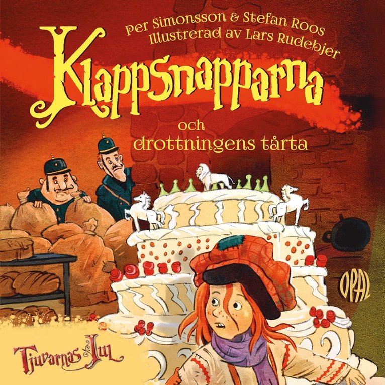 Stefan Roos, Per Simonsson - Klappsnapparna och drottningens tårta, Ljudbok