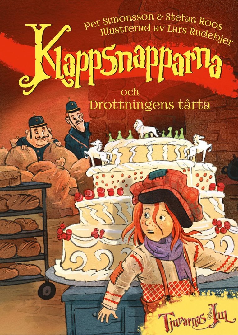 Stefan Roos, Per Simonsson - Klappsnapparna och drottningens tårta, E-bok